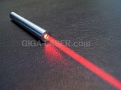 高出力レーザーポインターIS200R 650nm 200mW 光線
