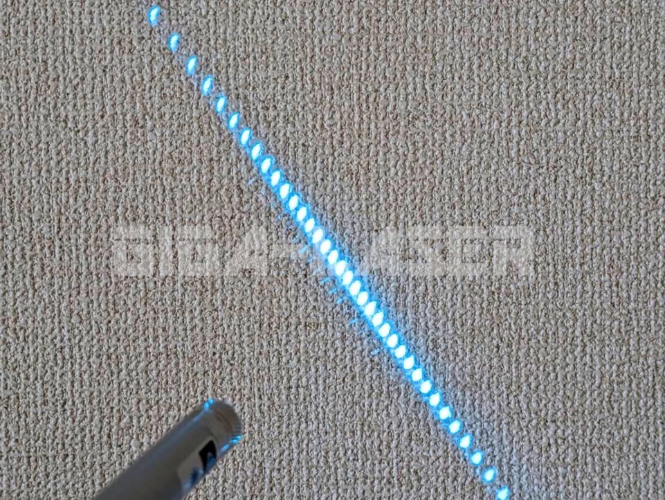 別売りレンズアダプタ装着での照射パターンE