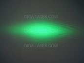 グリーンレーザーIS200G 50mWのダイレクト照射