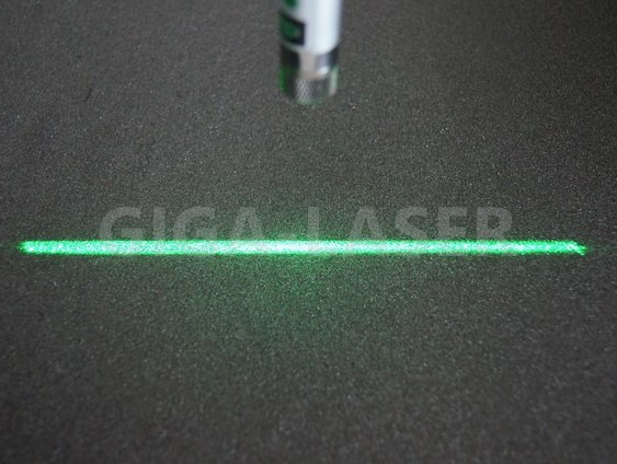 グリーンレーザーマーカーCSP520 　ストレートライン標準照射